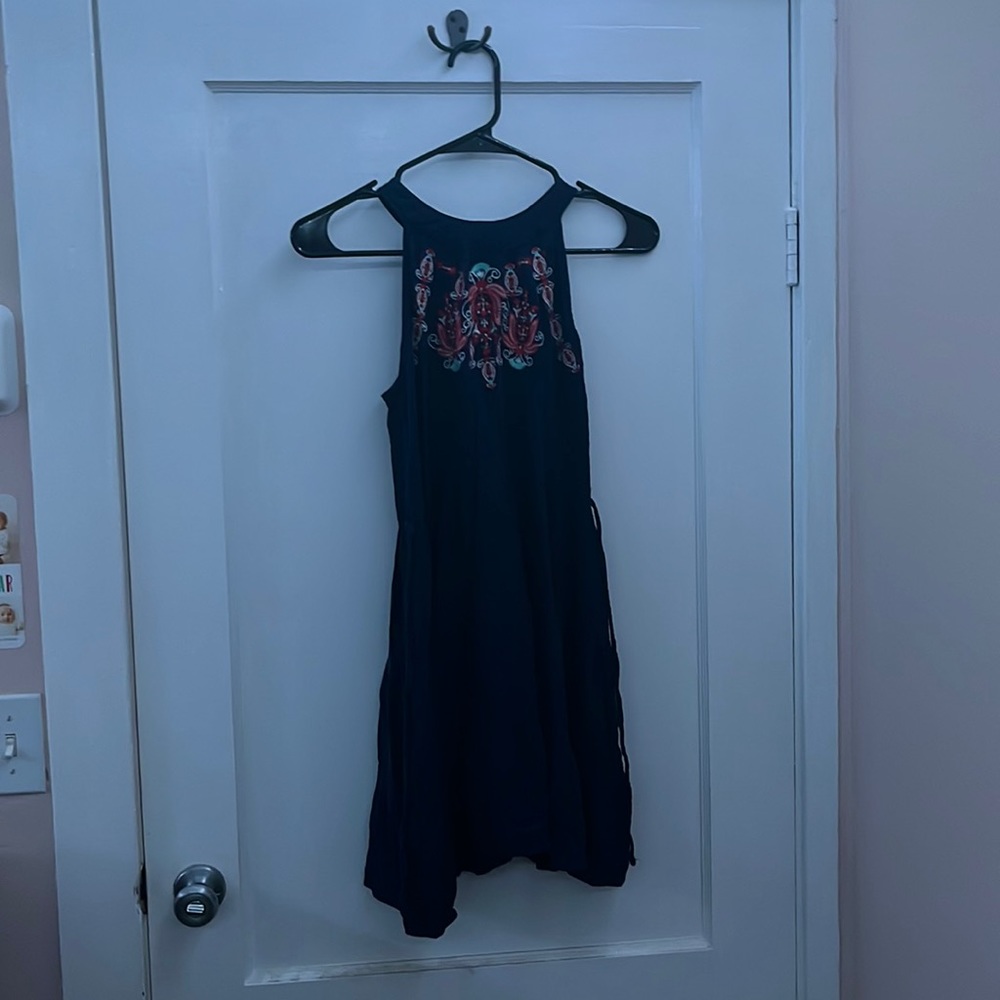 Navy blue dress worn a few times